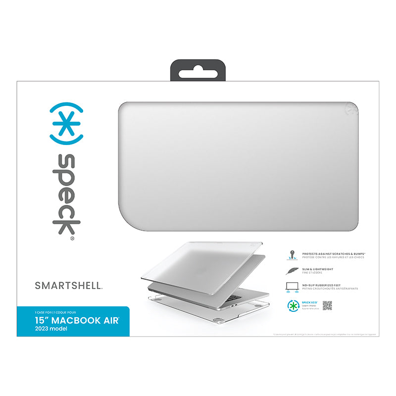 Speck SmartShell - Case for MacBook Air 15" M3 (2024) / M2 (2023) (Clear)