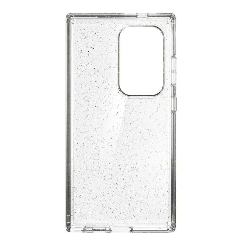 Speck Presidio Lux Glitter - hoesje voor Samsung Galaxy S24 Ultra (helder / goud glitter)