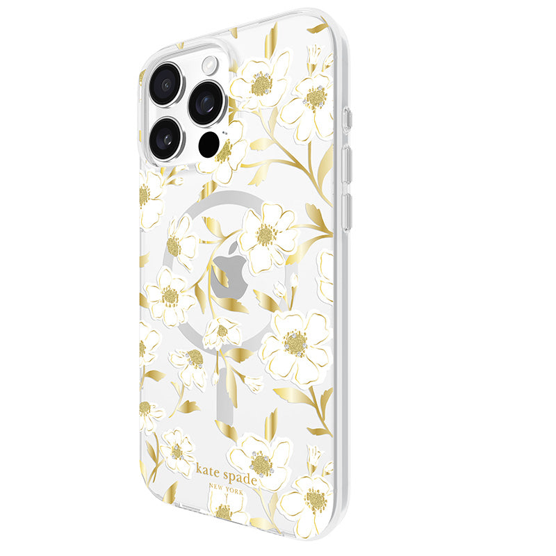 Kate Spade New York Protective Gems MagSafe - Hoesje voor iPhone 16 Pro Max (Sunshine Floral)