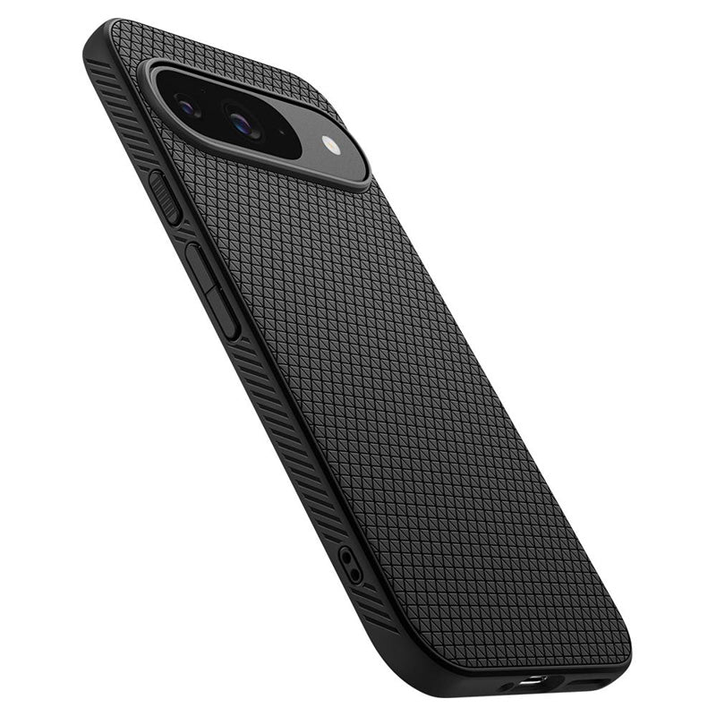 Spigen Liquid Air - Hoesje voor Google Pixel 9 / 9 Pro (Mat Zwart)