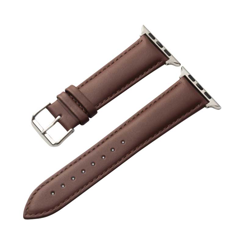 Crong Noble Band - Genuine leather strap for Apple Watch 38/40/41mm (Espresso)