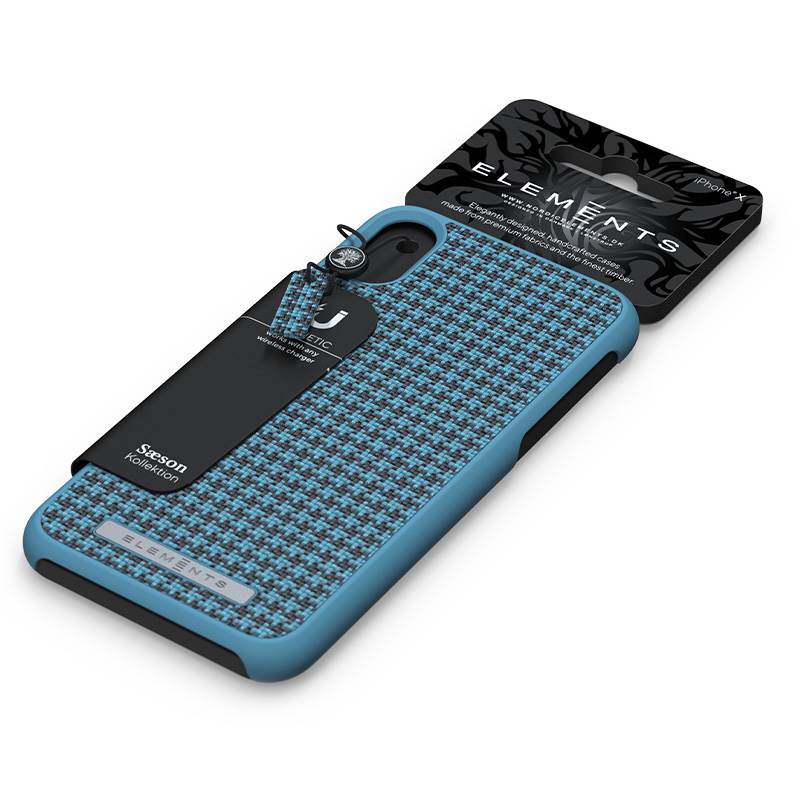 Nordic Elements Saeson Idun - Case for iPhone XR (Petrol)