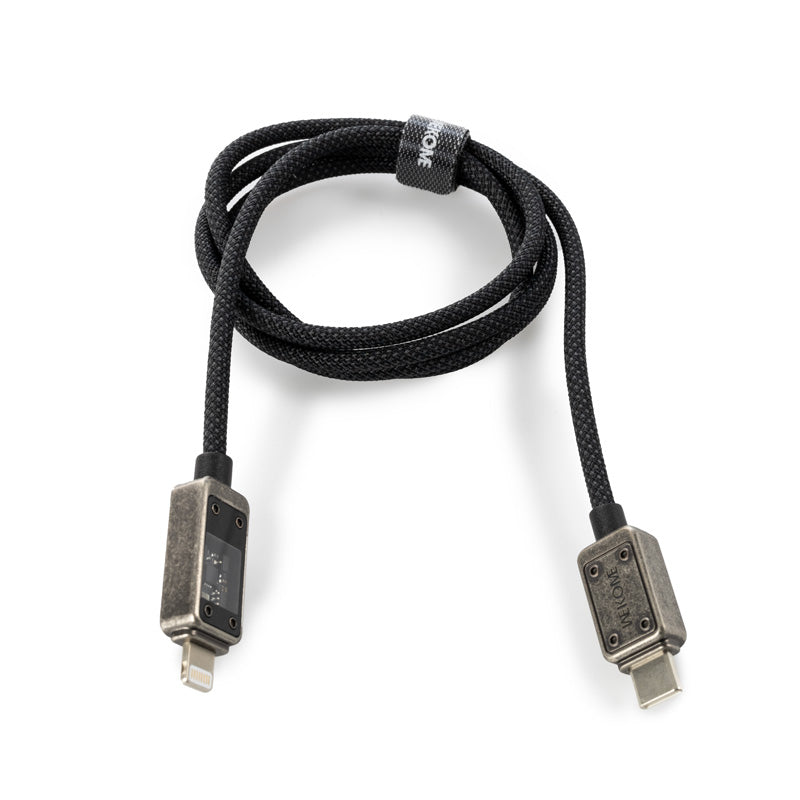 WEKOME WDC-08 Vanguard-serie - USB-C naar bliksemsnel opladen PD 20W 1m aansluitkabel (aanslag)