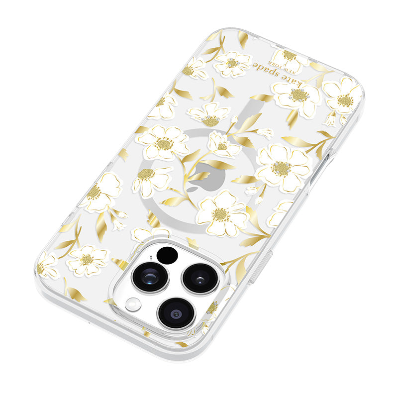 Kate Spade New York Protective Gems MagSafe - Hoesje voor iPhone 16 Pro Max (Sunshine Floral)