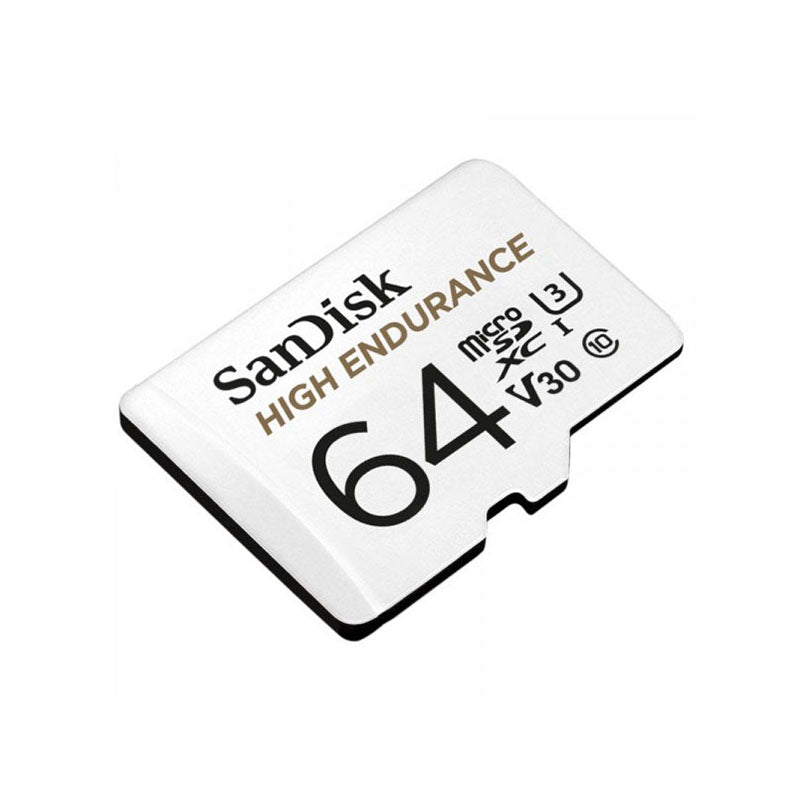 SanDisk High Endurance microSDXC – Speicherkarte 64 GB Klasse 10 UHS-I 100/40 MB/s mit Adapter