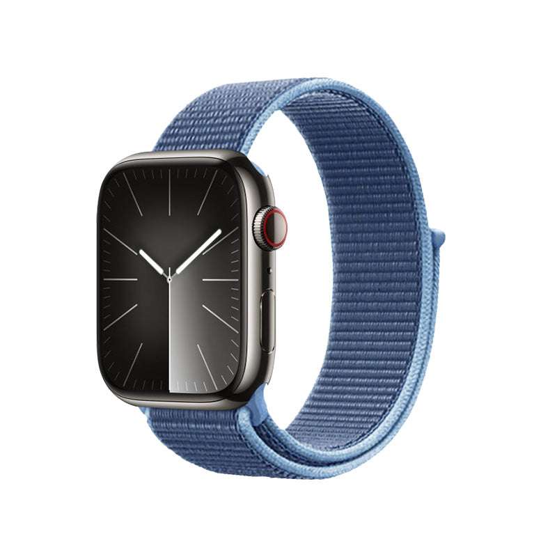 Crong Nylon Loop for Apple Watch 42/44/45mm (Ocean Blue)