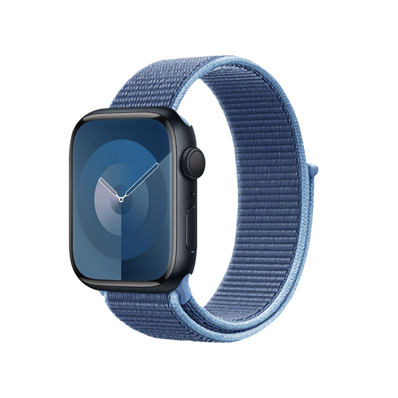 Crong Nylon Loop for Apple Watch 42/44/45mm (Ocean Blue)