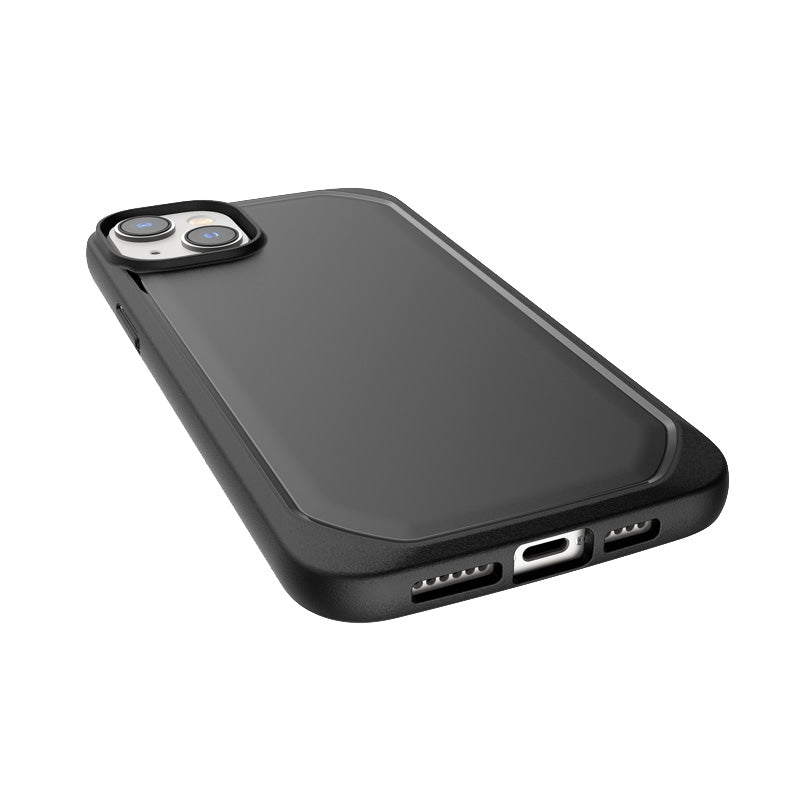 X-Doria Raptic Slim – biologisch abbaubare Hülle für iPhone 14 Plus (schwarz)