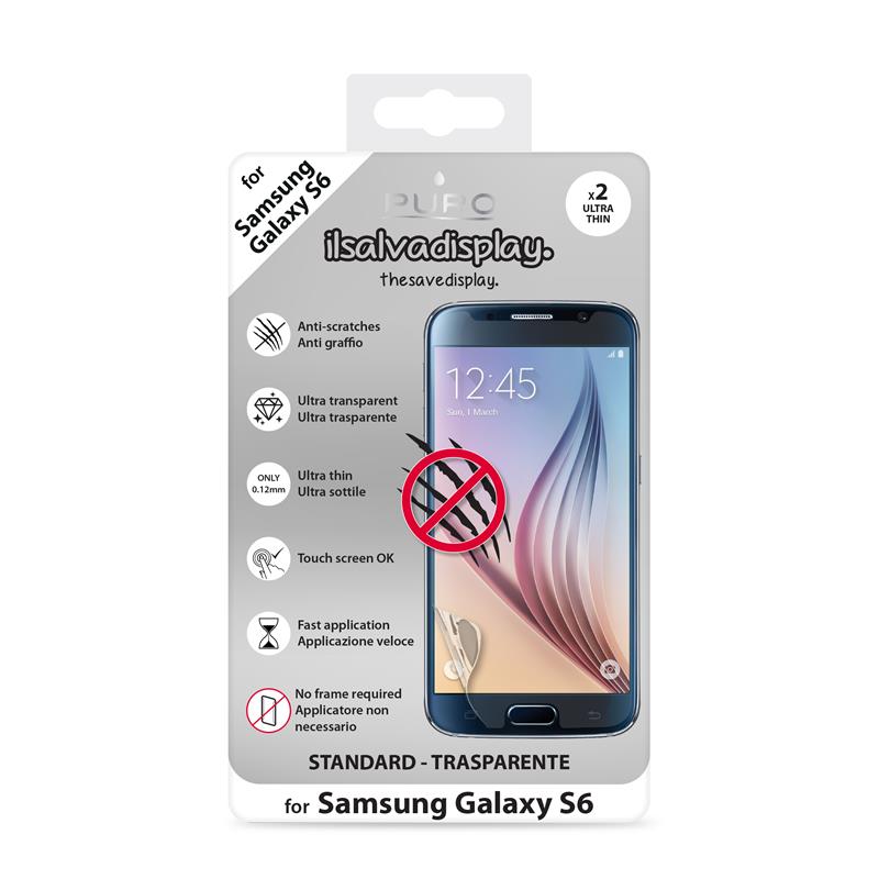 PURO Twee films voor het scherm - Samsung Galaxy S6