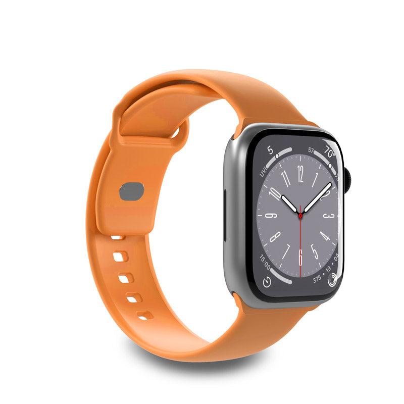 PURO ICON - Elastic strap for Apple Watch 42/44/45/49 mm (S/M & M/L) (Apricot)