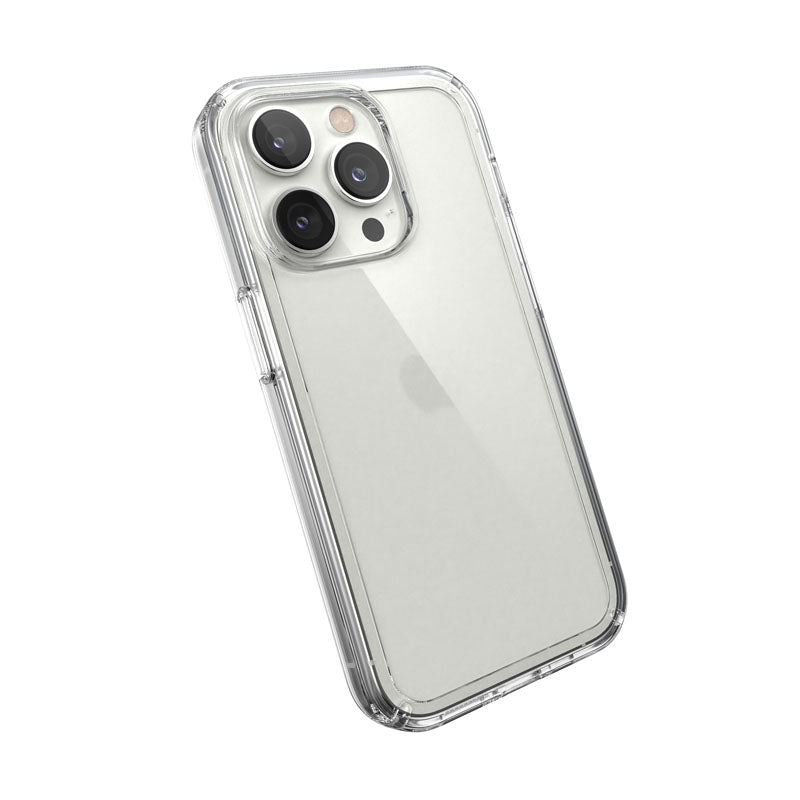 Speck Gemshell - Case for iPhone 14 Pro with Microban (Clear)