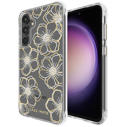 Case-Mate Floral Gems - Hülle für Samsung Galaxy S23 FE 5G (Gold)