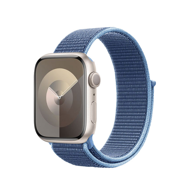 Crong Nylon Loop for Apple Watch 42/44/45mm (Ocean Blue)