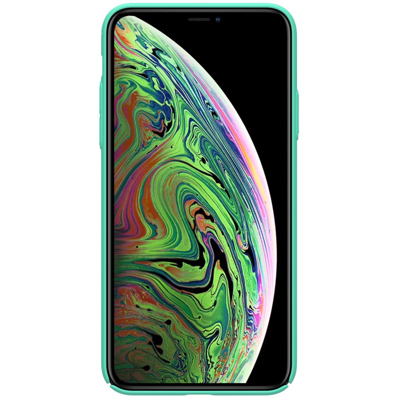 Nillkin Super Frosted Shield – Hülle für Apple iPhone 11 Pro Max mit Logo (Mintgrün)