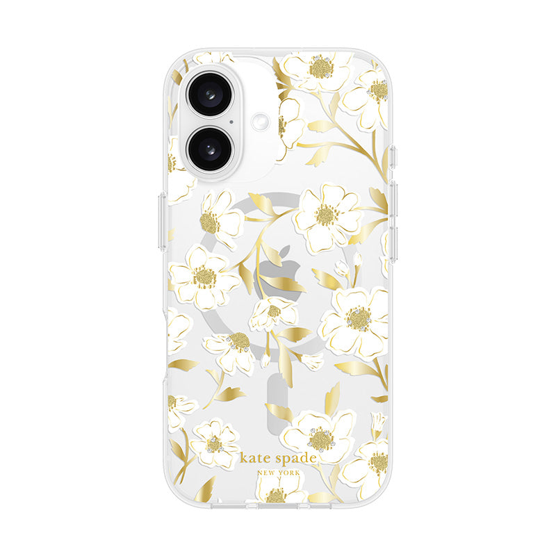 Kate Spade New York Protective Gems MagSafe - Hoesje voor iPhone 16 (Sunshine Floral)