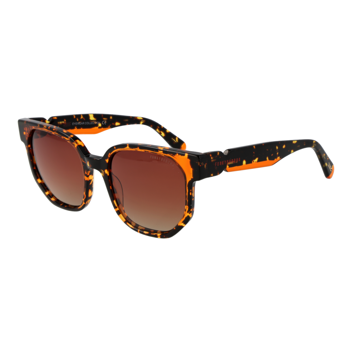 Funky Buddha Sunglasses FBS2052 004 53