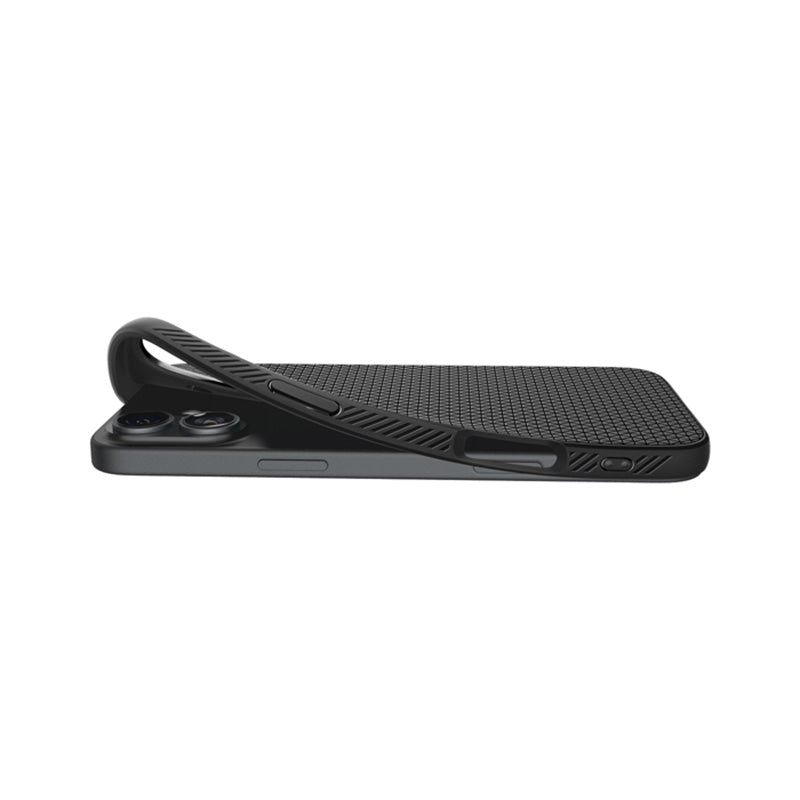 SPIGEN LIQUID AIR IPHONE 16 MAT ZWART