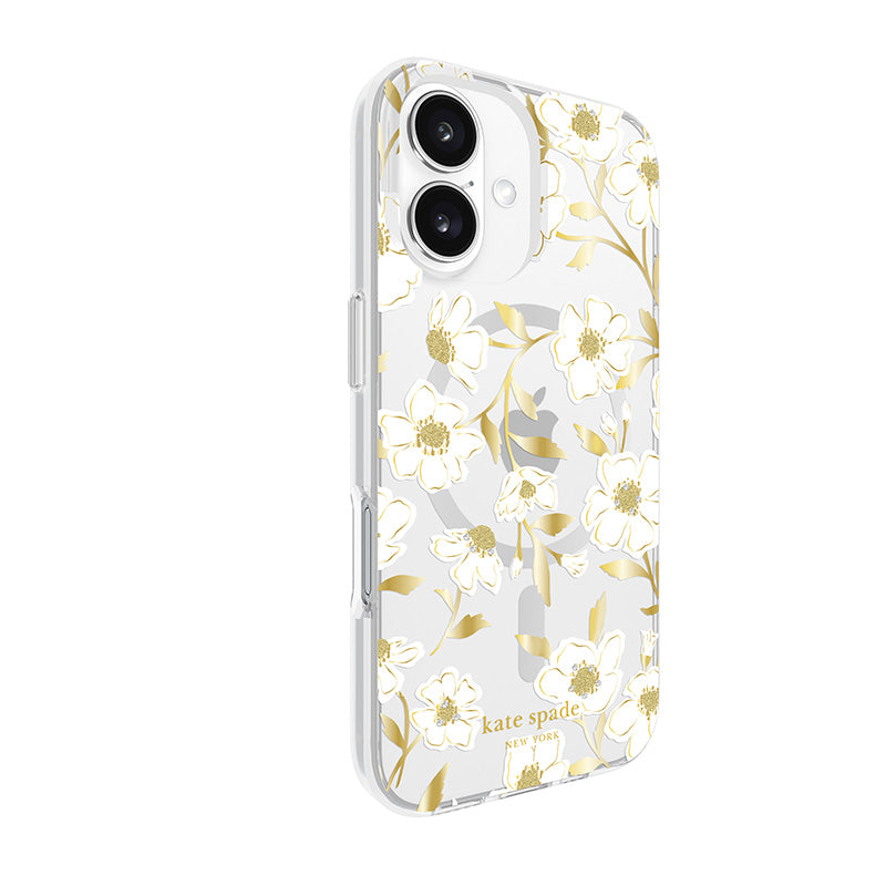 Kate Spade New York Protective Gems MagSafe - Hoesje voor iPhone 16 (Sunshine Floral)