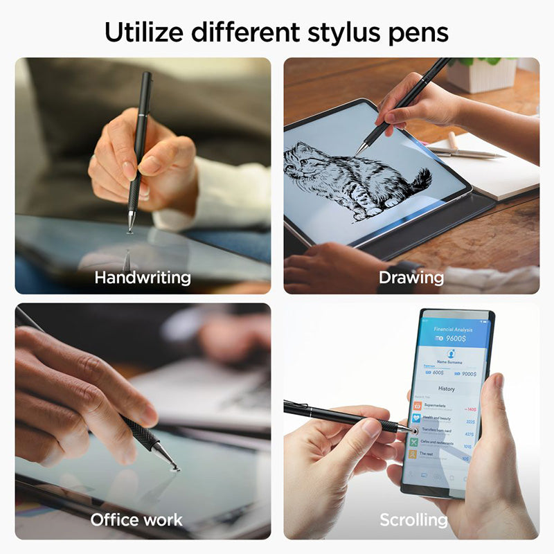 Spigen Universal Stylus Pen - Universele touchscreen-stylus (zwart)