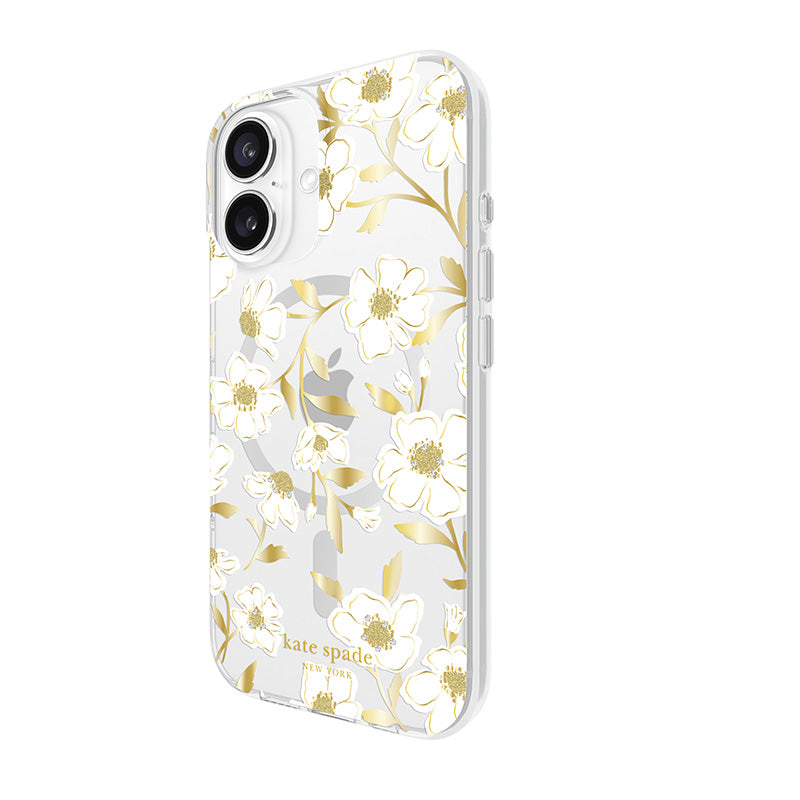 Kate Spade New York Protective Gems MagSafe - Hoesje voor iPhone 16 (Sunshine Floral)