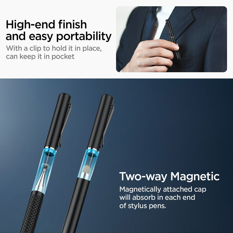 Spigen Universal Stylus Pen - Universele touchscreen-stylus (zwart)