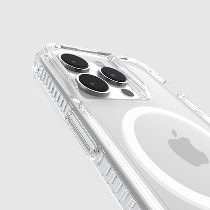Case-Mate Ultra Tough plus D3O MagSafe - iPhone 15 Pro Hülle (Klar)