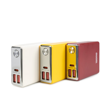 WEKOME WP-27 Tint Series – Powerbank 10000 mAh Superschnellladung USB-C PD 20 W + 2x USB-A QC3.0 22,5 W (Rot)