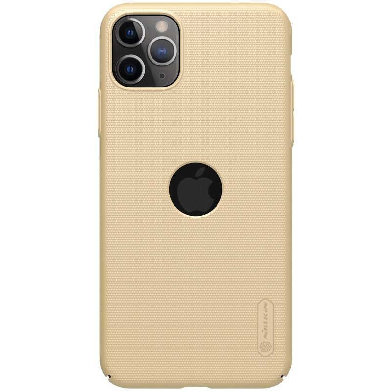 Nillkin Super Frosted Shield - Case for Apple iPhone 11 Pro Max z wyciêciem na logo (Golden)