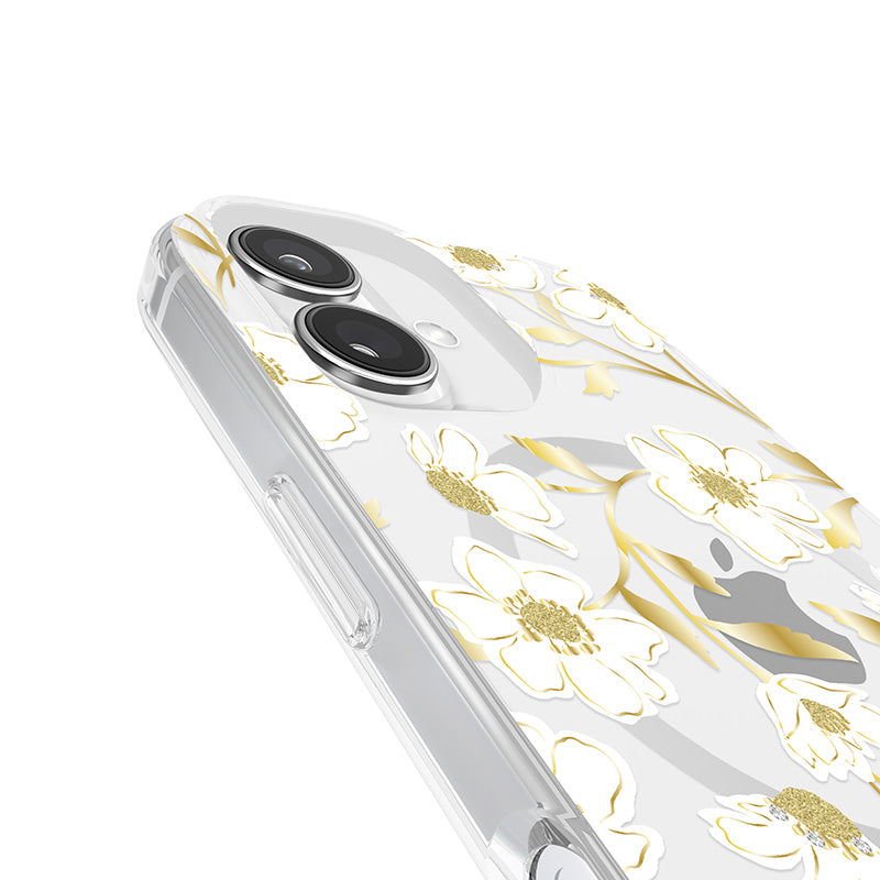 Kate Spade New York Protective Gems MagSafe - Hoesje voor iPhone 16 (Sunshine Floral)