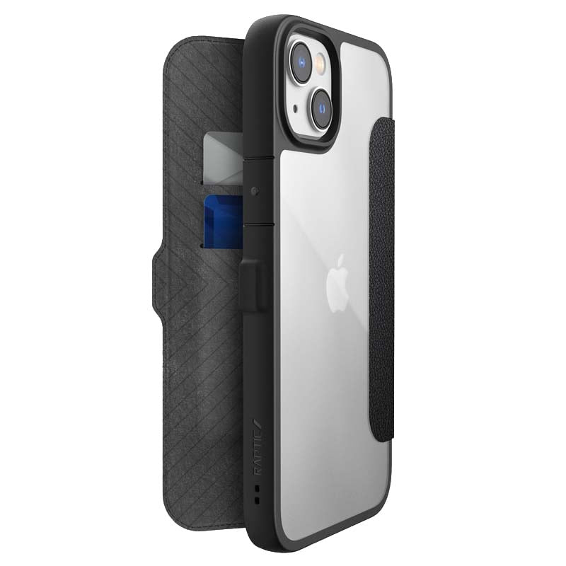 X-Doria Raptic Urban Folio - Flip Case voor iPhone 14 Plus (zwart)