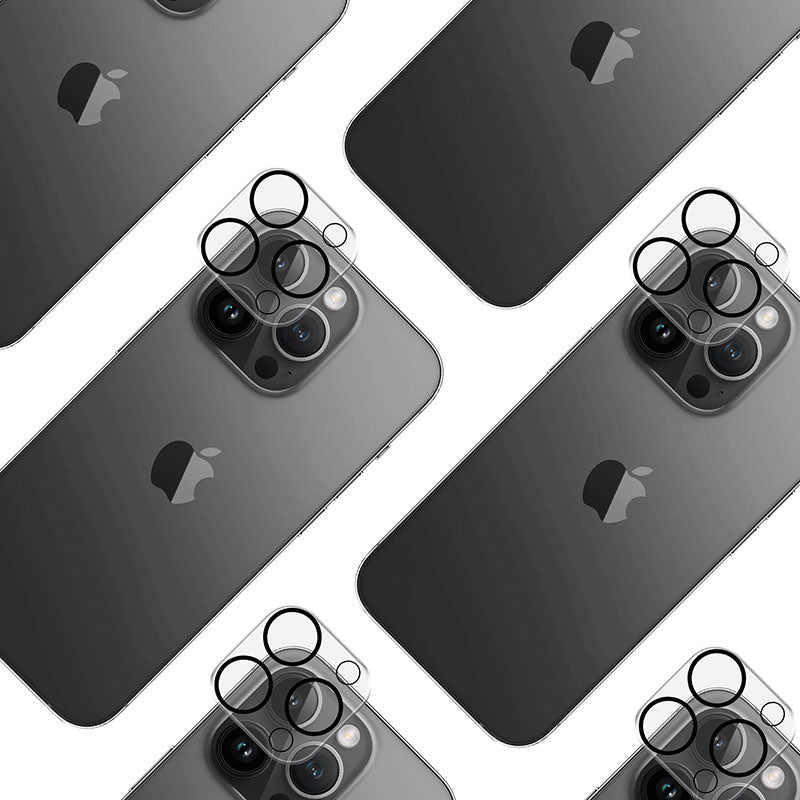 3mk Lens Pro Full Cover - Cameralensglas voor iPhone 15 Pro / 15 Pro Max