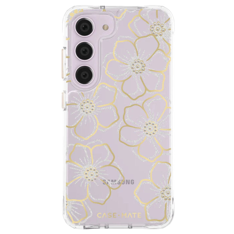 Case-Mate Floral Gems - Case for Samsung Galaxy S23+ (Transparent)