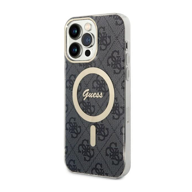 Guess 4G MagSafe - Case for iPhone 14 Pro Max (Black)