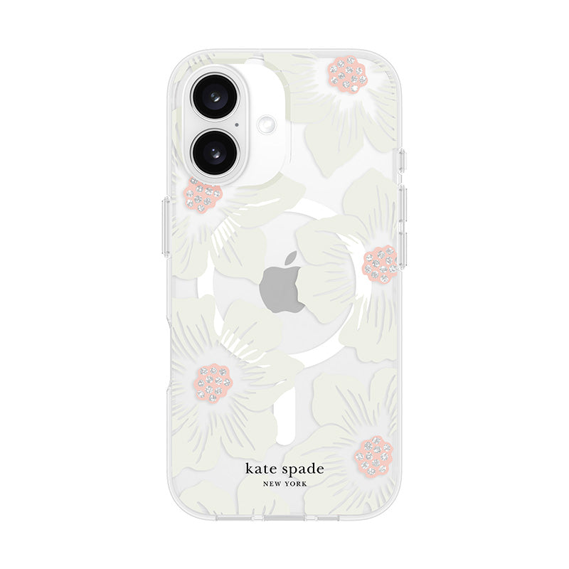 Kate Spade New York Protective MagSafe - Hoesje voor iPhone 16 (Hollyhock Floral)