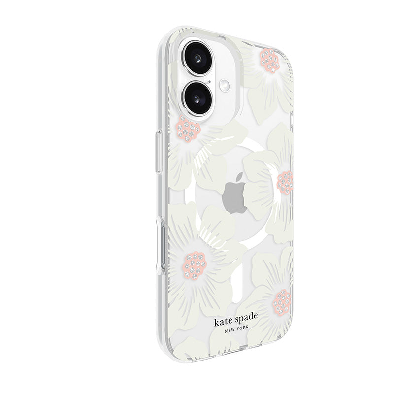 Kate Spade New York Protective MagSafe - Hoesje voor iPhone 16 (Hollyhock Floral)