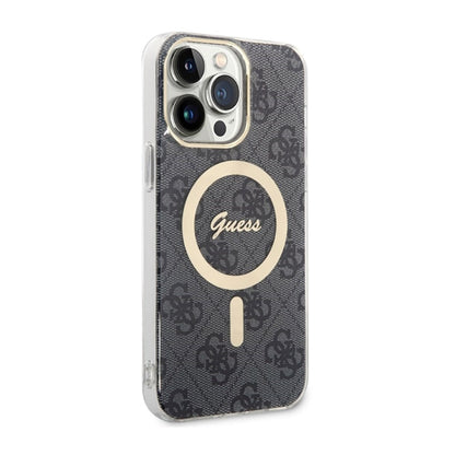Guess 4G MagSafe - Case for iPhone 14 Pro Max (Black)