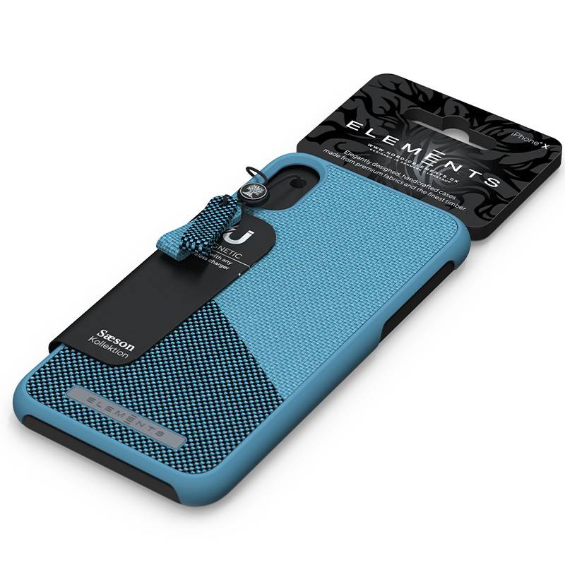 Nordic Elements Saeson Freja - Case for iPhone XR (Petrol)