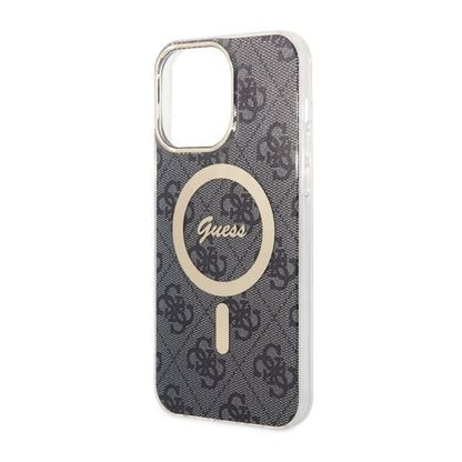 Guess 4G MagSafe - Case for iPhone 14 Pro Max (Black)