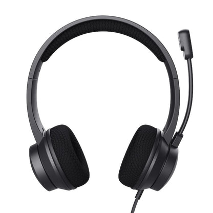 Trust Ayda – Headset mit Mikrofon USB-A/USB-C &amp; ENC (Schwarz)