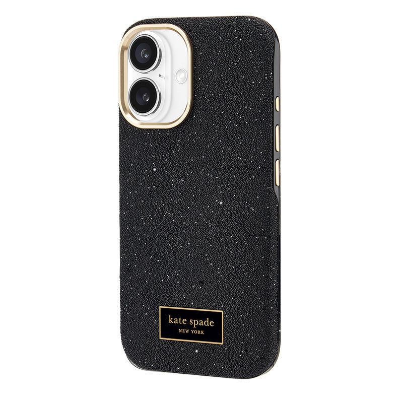 Kate Spade New York Crystal Pave MagSafe - Hoesje voor iPhone 16 (Nightfall)