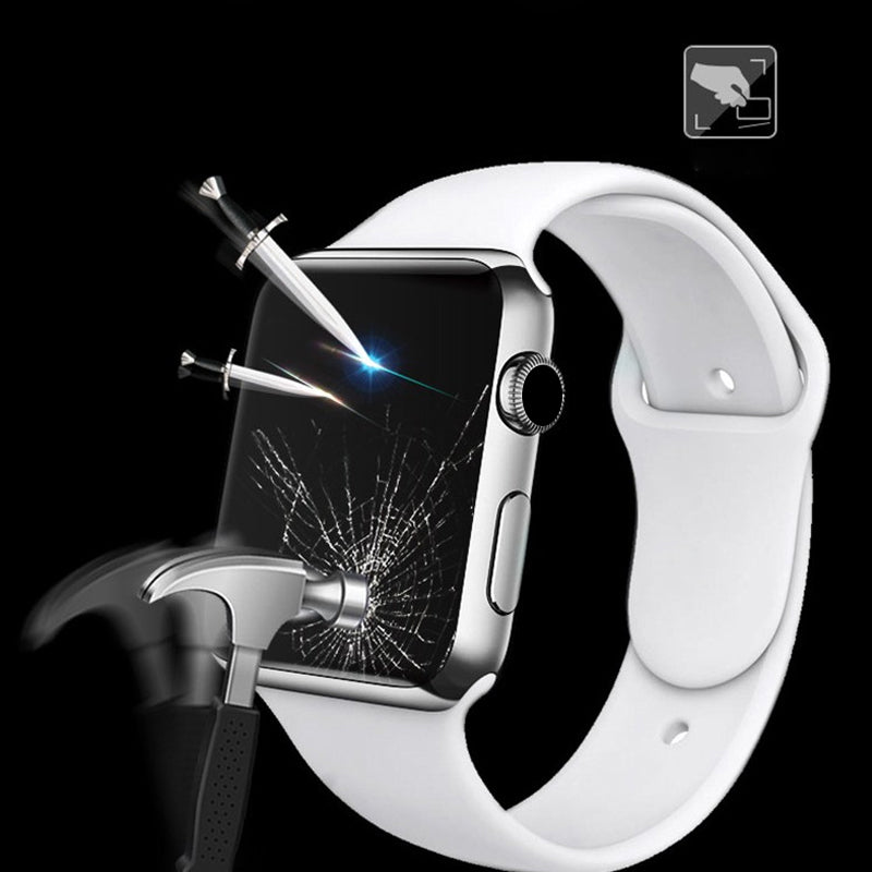 Mocolo 3D Glass Full Glue - Beschermglas voor Apple Watch 7/8 scherm 45 mm