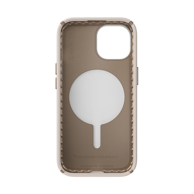 Speck Presidio2 Pro Magsafe - Case for iPhone 15 / iPhone 14 / iPhone 13 (Bleached Bone / Heirloom Gold / Hazel Brown)