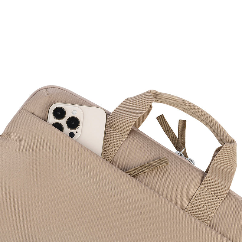 Tucano Smilza Super Slim Bag - MacBook Air 15" / Air / Pro 13" / Notebook 13" / 14" tas (beige)