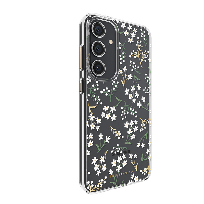 Rifle Paper Clear - Samsung Galaxy S24+ hoesje (Petite Fleurs)