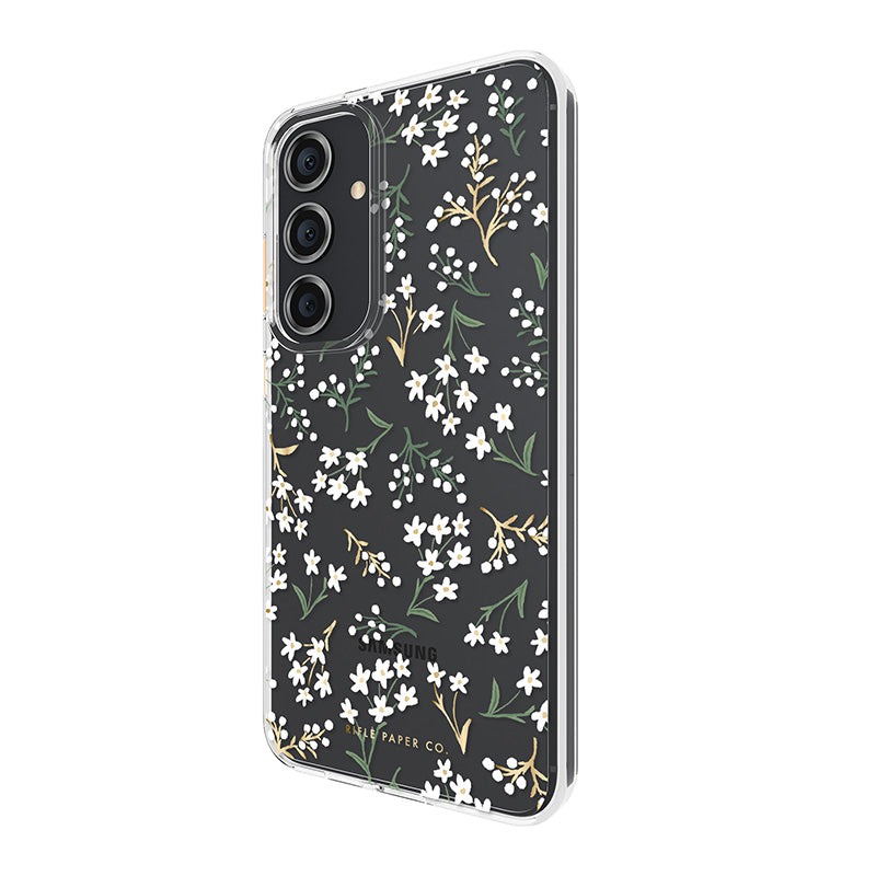 Rifle Paper Clear - Samsung Galaxy S24+ hoesje (Petite Fleurs)