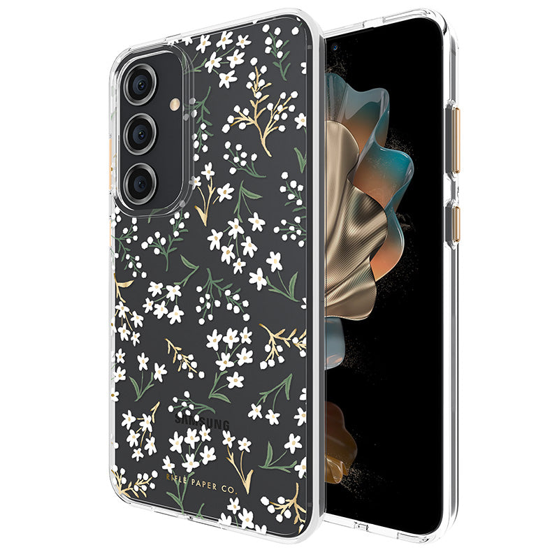 Rifle Paper Clear - Samsung Galaxy S24+ hoesje (Petite Fleurs)