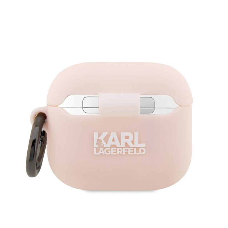 Karl Lagerfeld Silikon NFT Karl Head 3D - AirPods 3 Hülle (rosa)