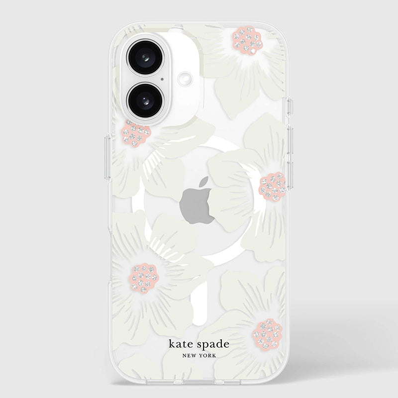 Kate Spade New York Protective MagSafe - Hoesje voor iPhone 16 (Hollyhock Floral)