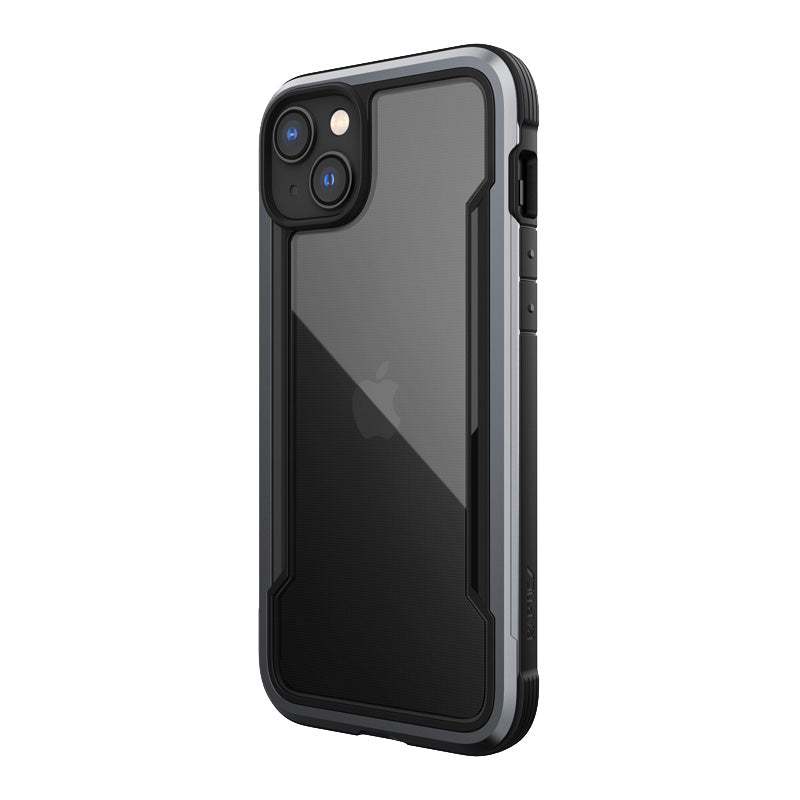 X-Doria Raptic Shield - aluminium hoesje voor iPhone 14 Plus (valtest 3m) (zwart)