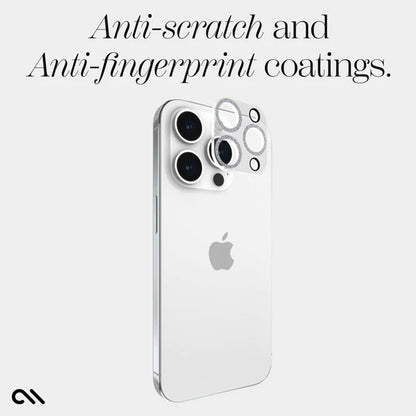 Case-Mate Sparkle Lens Protector – Schutzglas für iPhone 15 Pro / iPhone 15 Pro Max Kamera (Twinkle)